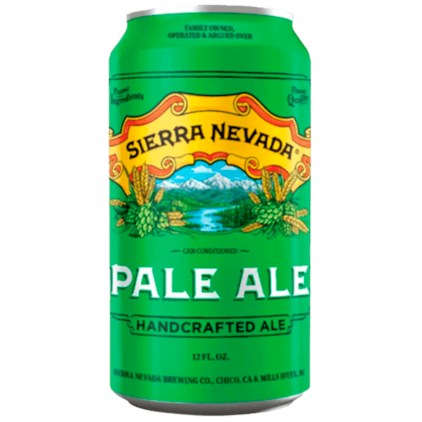 Cerveja Sierra Nevada Pale Ale Lata 355ml Imagem de Cerveja Sierra Nevada Pale Ale Lata 355ml