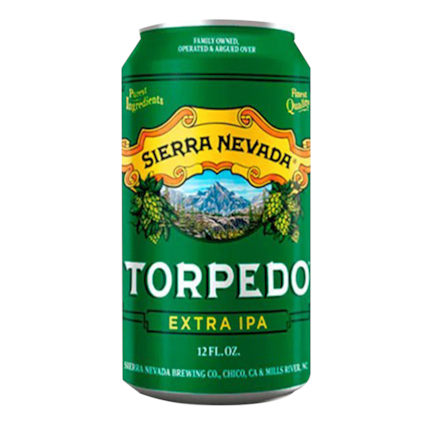 Cerveja Sierra Nevada Torpedo Extra IPA Lata 355ml Imagem de Cerveja Sierra Nevada Torpedo Extra IPA Lata 355ml