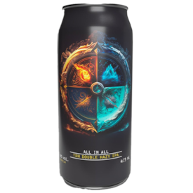 Cerveja Spartacus All In All Double Hazy IPA Lata 473ml
