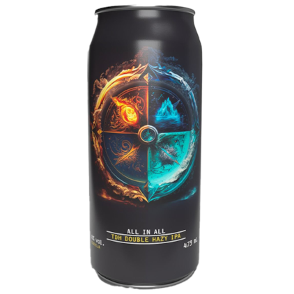 Cerveja Spartacus All In All Double Hazy IPA Lata 473ml Imagem de Cerveja Spartacus All In All Double Hazy IPA Lata 473ml