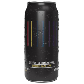 Cerveja Spartacus Distorted Dimensions Double Hazy IPA Lata 473ml