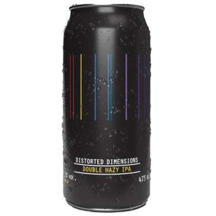 Cerveja Spartacus Distorted Dimensions Double Hazy IPA Lata 473ml Imagem de Cerveja Spartacus Distorted Dimensions Double Hazy IPA Lata 473ml