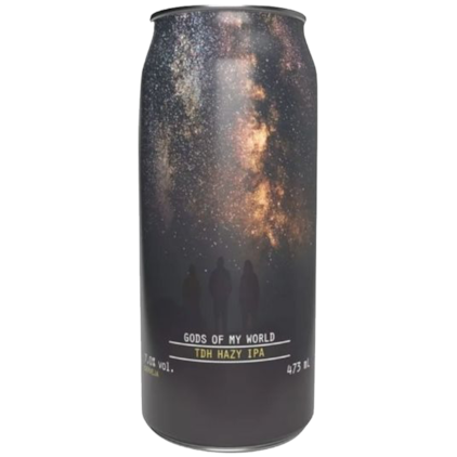 Cerveja Spartacus Gods Of My World Double Hazy Ipa Lata 473ml Imagem de Cerveja Spartacus Gods Of My World Double Hazy Ipa Lata 473ml