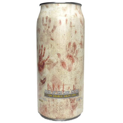 Cerveja Spartacus Night Of The Long Knives Double Hazy IPA Lata 473ml Imagem de Cerveja Spartacus Night Of The Long Knives Double Hazy IPA Lata 473ml