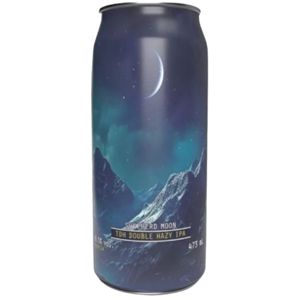 Cerveja Spartacus Sheperd Moon Double Hazy IPA Lata 473ml Imagem de Cerveja Spartacus Sheperd Moon Double Hazy IPA Lata 473ml