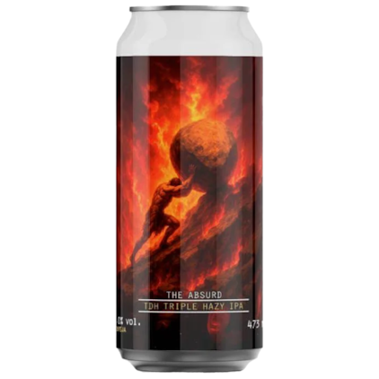 Imagem de Cerveja Spartacus The Absurd Triple Hazy IPA Lata 473ml