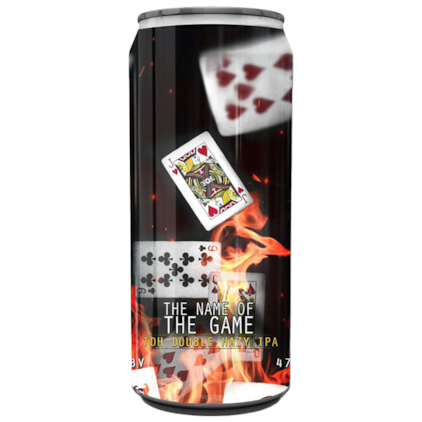 Cerveja Spartacus The Name Of The Game Double Haze IPA Lata 473ml Imagem de Cerveja Spartacus The Name Of The Game Double Haze IPA Lata 473ml