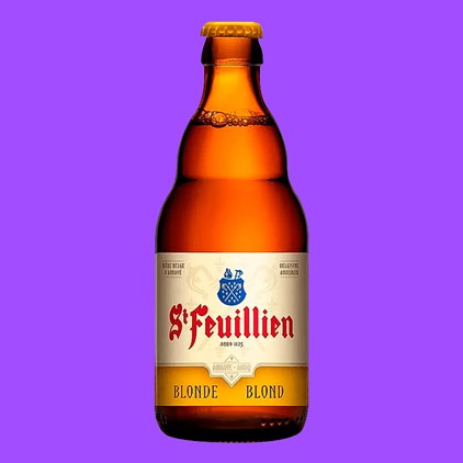 Cerveja St. Feuillien Blonde Garrafa 330ml