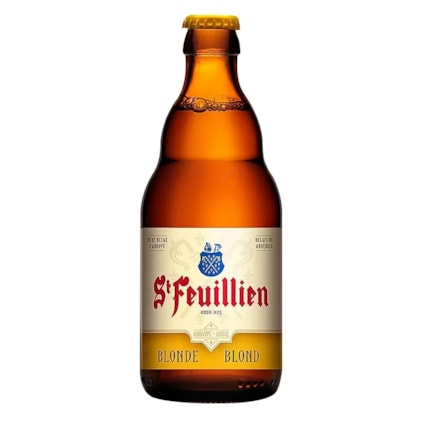 Cerveja St. Feuillien Blonde Garrafa 330ml Imagem de Cerveja St. Feuillien Blonde Garrafa 330ml