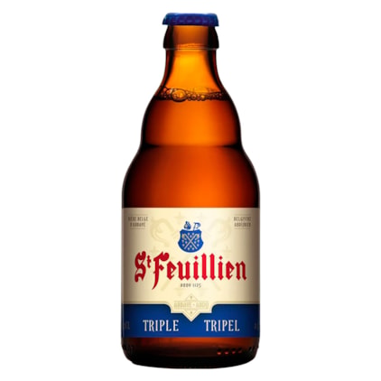 Cerveja St. Feuillien Tripel Garrafa 330ml Imagem de Cerveja St. Feuillien Tripel Garrafa 330ml