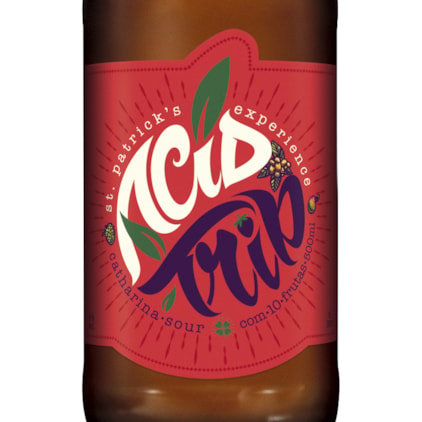 Cerveja St. Patrick's Acid Trip Garrafa 500ml Imagem de Cerveja St. Patrick's Acid Trip Garrafa 500ml