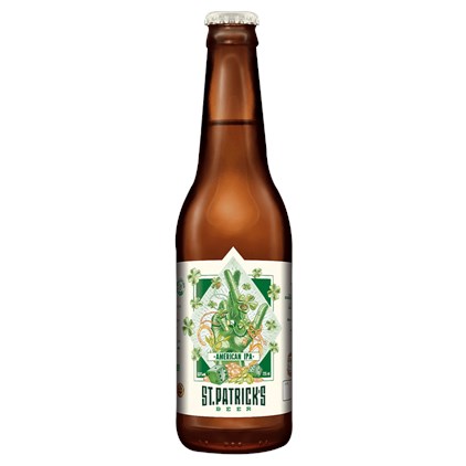 Cerveja St. Patrick's American IPA Garrafa 355ml