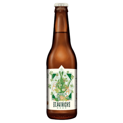 Cerveja St. Patrick's American IPA Garrafa 355ml Imagem de Cerveja St. Patrick's American IPA Garrafa 355ml