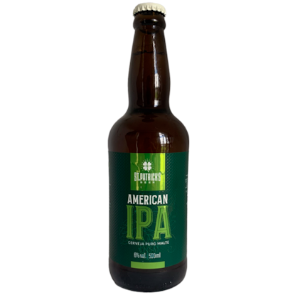 Cerveja St. Patrick's American IPA Garrafa 500ml Imagem de Cerveja St. Patrick's American IPA Garrafa 500ml