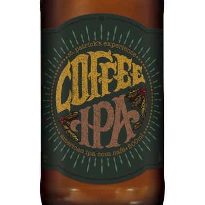 Cerveja St. Patrick's Coffee IPA Garrafa 500ml Imagem de Cerveja St. Patrick's Coffee IPA Garrafa 500ml