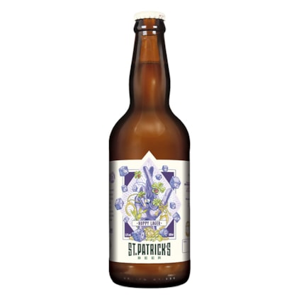 Cerveja St. Patrick's Hoppy Lager Garrafa 500ml Imagem de Cerveja St. Patrick's Hoppy Lager Garrafa 500ml