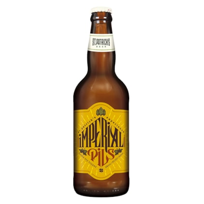 Cerveja St. Patrick's Imperial Pils Garrafa 500ml Imagem de Cerveja St. Patrick's Imperial Pils Garrafa 500ml