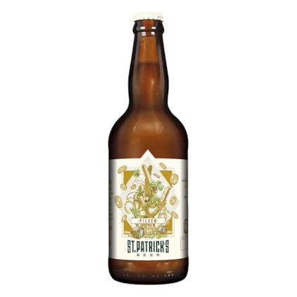 Cerveja St. Patrick's Pilsen Garrafa 500ml Imagem de Cerveja St. Patrick's Pilsen Garrafa 500ml