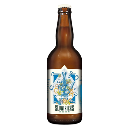 Cerveja St. Patrick's Witbier Garrafa 500ml Imagem de Cerveja St. Patrick's Witbier Garrafa 500ml