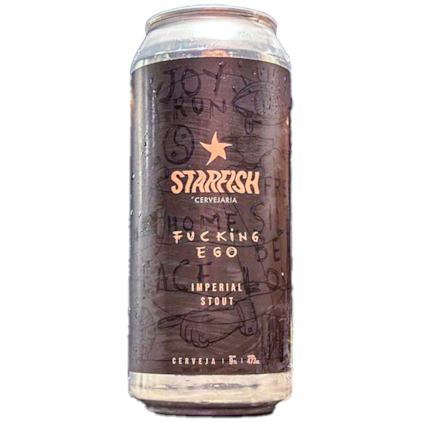 Cerveja Starfish Fucking Ego Imperial Stout Lata 473ml Imagem de Cerveja Starfish Fucking Ego Imperial Stout Lata 473ml