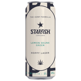 Cerveja Starfish Lemon Skunk Green Hop Lager Lata 473ml