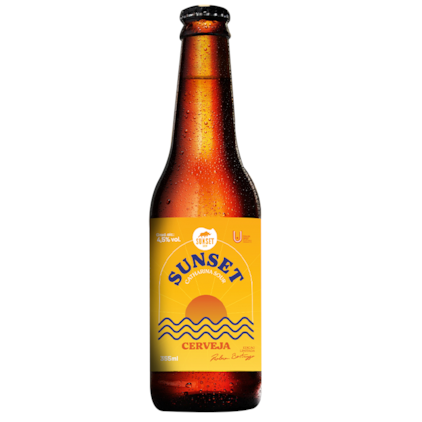 Cerveja Sunset Catharina Sour Garrafa 355ml Imagem de Cerveja Sunset Catharina Sour Garrafa 355ml