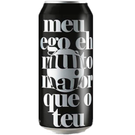 Cerveja Suricato Meu Ego Eh Muito Maior que o Teu NE DIPA Lata 473ml