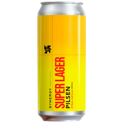 Cerveja Synergy Super Lager Lata 473ml Imagem de Cerveja Synergy Super Lager Lata 473ml