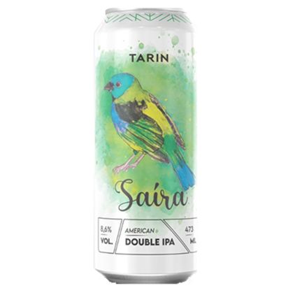 Cerveja Tarin Saíra American Double IPA Lata 473ml Imagem de Cerveja Tarin Saíra American Double IPA Lata 473ml