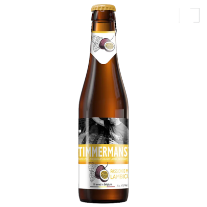 Cerveja Timmermans Passion e Mint Lambicus Garrafa 250ml Imagem de Cerveja Timmermans Passion e Mint Lambicus Garrafa 250ml