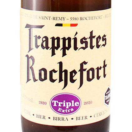 Imagem de Cerveja Trappistes Rochefort Triple Extra Garrafa 330ml