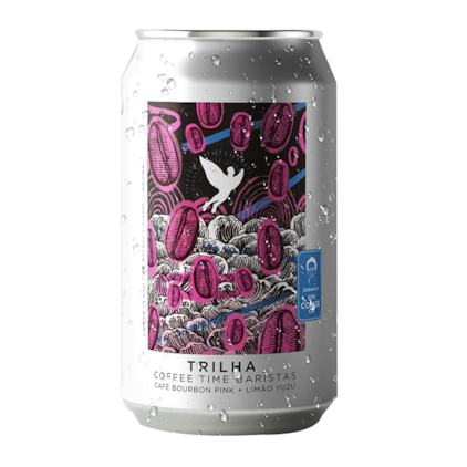Cerveja Trilha Coffee Time Baristas Boram Stout Lata 350ml Imagem de Cerveja Trilha Coffee Time Baristas Boram Stout Lata 350ml
