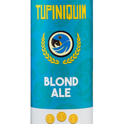 Cerveja Tupiniquim Blond Ale Lata 350ml Imagem de Cerveja Tupiniquim Blond Ale Lata 350ml