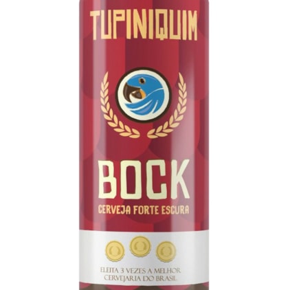 Cerveja Tupiniquim Bock Lata 350ml Imagem de Cerveja Tupiniquim Bock Lata 350ml