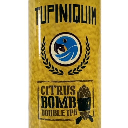 Cerveja Tupiniquim Citrus Bomb Lata 350ml Imagem de Cerveja Tupiniquim Citrus Bomb Lata 350ml