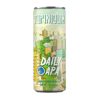 Cerveja Tupiniquim Daily APA Lata 350ml