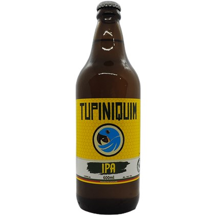 Cerveja Tupiniquim IPA Garrafa 600ml