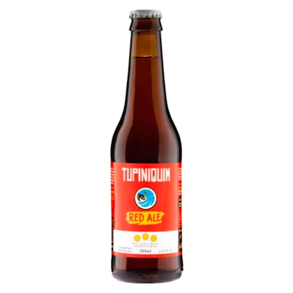 Cerveja Tupiniquim Irish Red Ale Garrafa 350ml Imagem de Cerveja Tupiniquim Irish Red Ale Garrafa 350ml