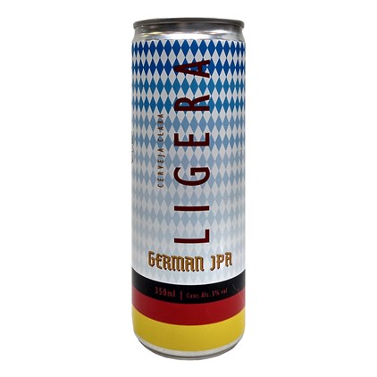 Cerveja Tupiniquim Ligera German IPA Lata 350ml