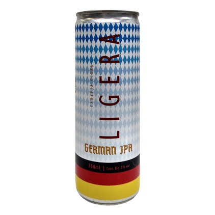 Cerveja Tupiniquim Ligera German IPA Lata 350ml Imagem de Cerveja Tupiniquim Ligera German IPA Lata 350ml