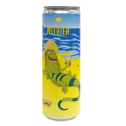 Cerveja Tupiniquim Ligera Witbier Lata 350ml Imagem de Cerveja Tupiniquim Ligera Witbier Lata 350ml