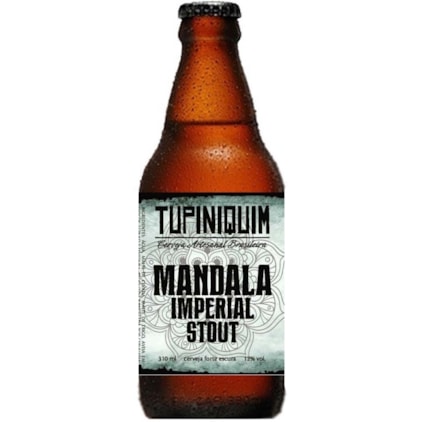 Cerveja Tupiniquim Mandala Imperial Stout Garrafa 310ml Imagem de Cerveja Tupiniquim Mandala Imperial Stout Garrafa 310ml