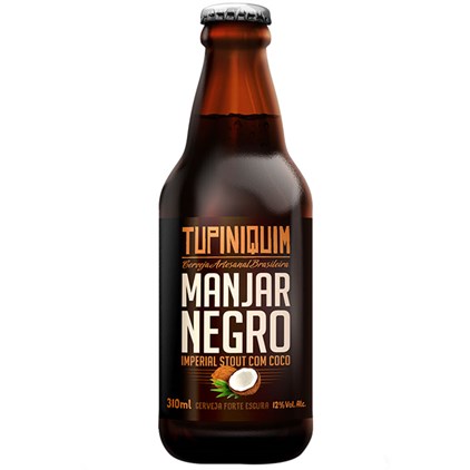 Cerveja Tupiniquim Manjar Negro Garrafa 310ml