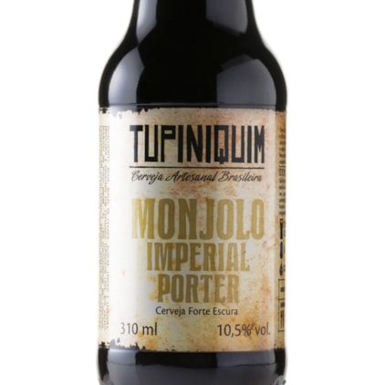 Cerveja Tupiniquim Monjolo Imperial Porter Garrafa 310ml Imagem de Cerveja Tupiniquim Monjolo Imperial Porter Garrafa 310ml