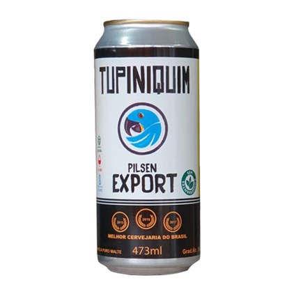 Cerveja Tupiniquim Pilsen Export Lata 473ml