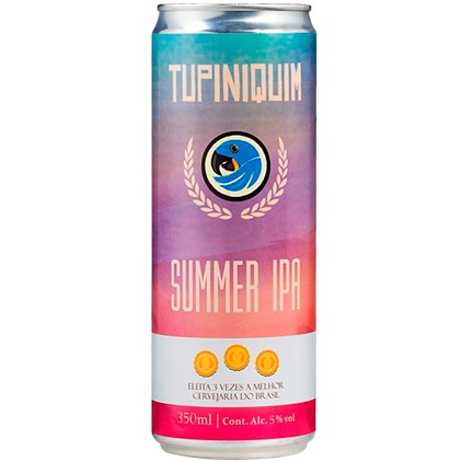 Cerveja Tupiniquim Summer IPA Lata 350ml