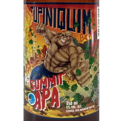 Cerveja Tupiniquim Summit APA Garrafa 350ml Imagem de Cerveja Tupiniquim Summit APA Garrafa 350ml