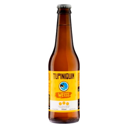 Cerveja Tupiniquim Weiss Garrafa 350ml Imagem de Cerveja Tupiniquim Weiss Garrafa 350ml