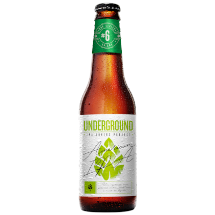 Imagem de Cerveja Underground IPA American Enigma #6 Garrafa 355ml