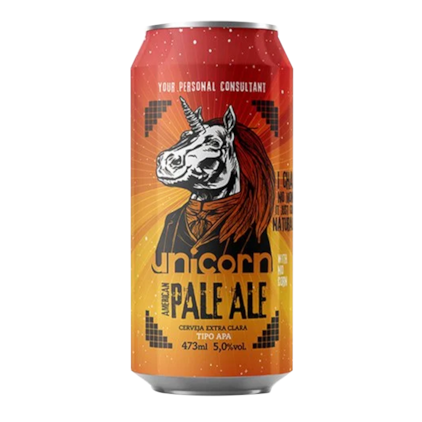 Cerveja Unicorn APA Lata 473ml Imagem de Cerveja Unicorn APA Lata 473ml